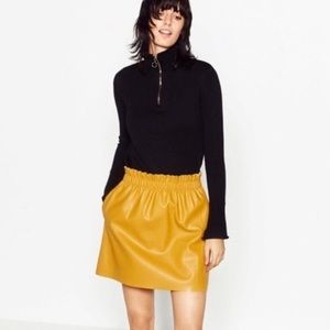 Zara faux skirt